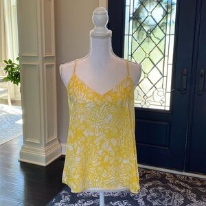 H&M Yellow Floral Tank